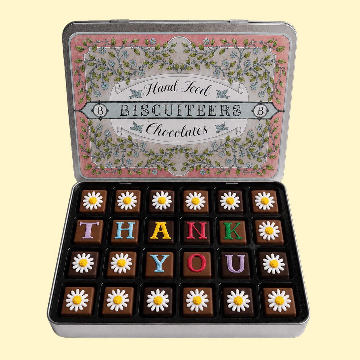 Personalised Thank You Chocolates Medium Tin