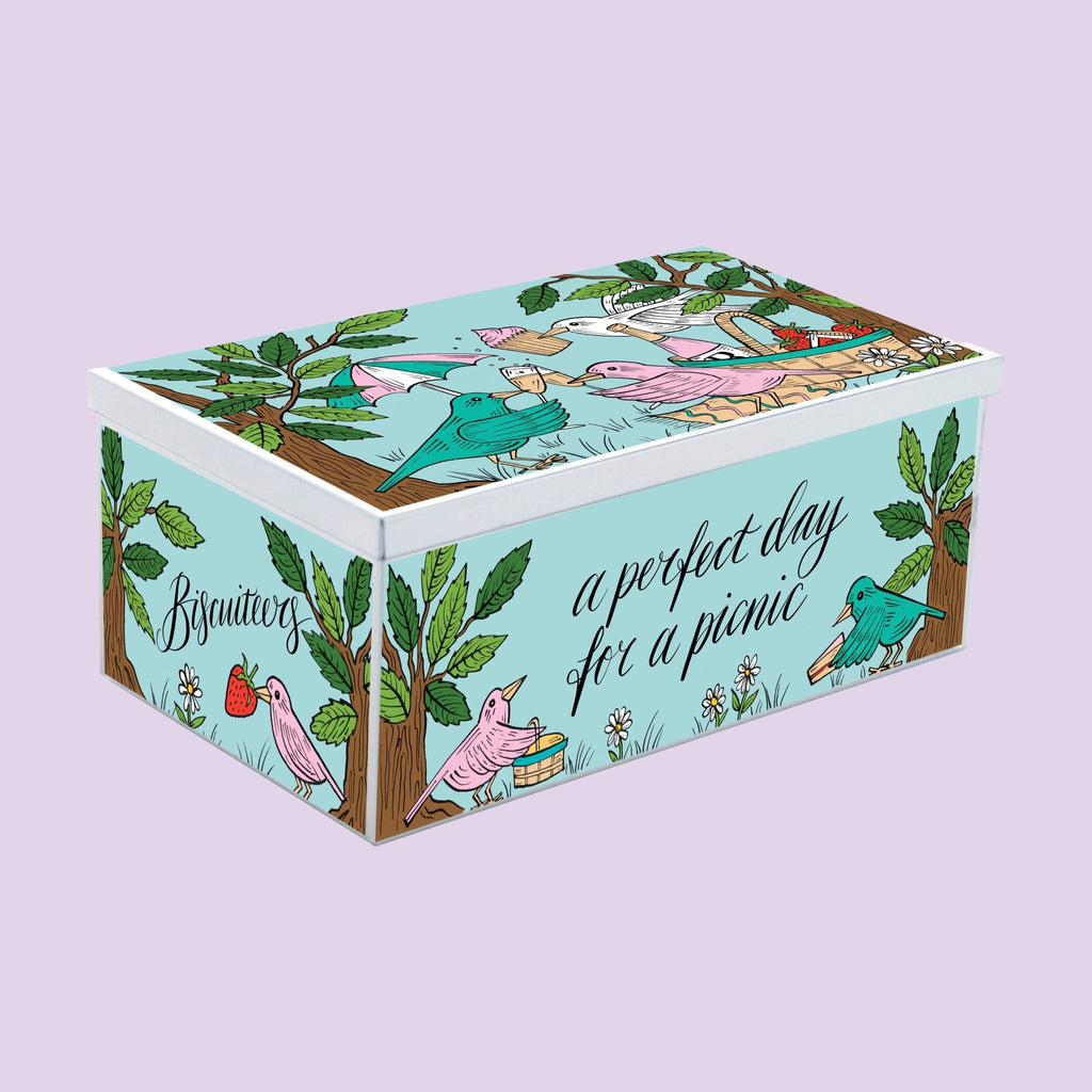 Picnic Biscuit Tin - Biscuiteers