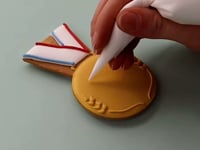 Personalised Gold Medal Letterbox Biscuit