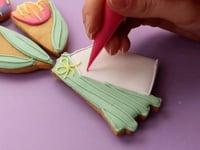 Bunch Of Tulips Letterbox Biscuits