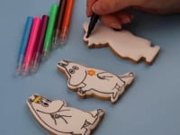 Moomins DIY Colour In Letterbox Biscuits