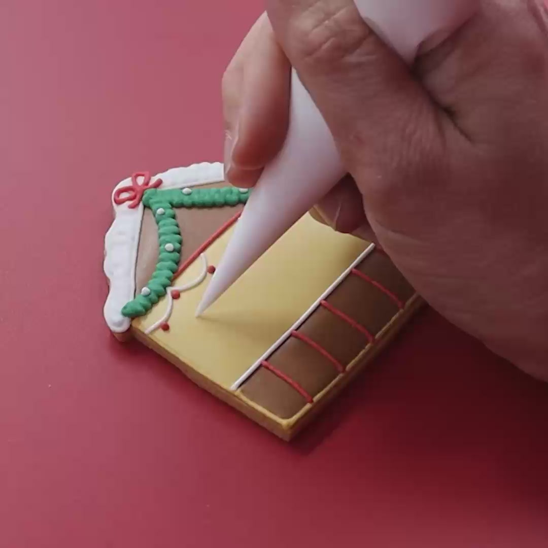 Personalised Christmas Market Biscuit Tin