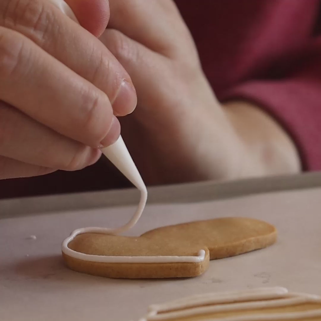 Personalised Biscuiteers x Cornishware Time for Tea Biscuit Tin