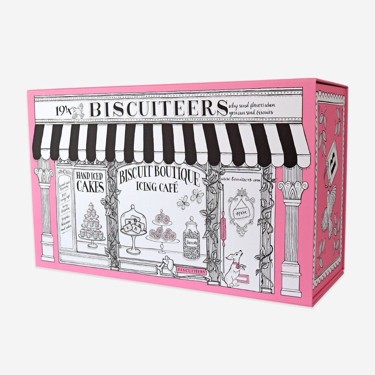 Rainbow Macarons Gift Box - Biscuiteers
