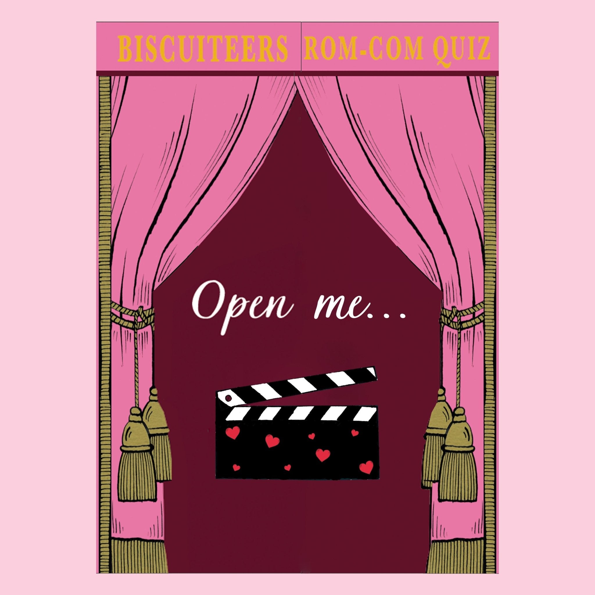 Rom Com Biscuit Tin - Biscuiteers