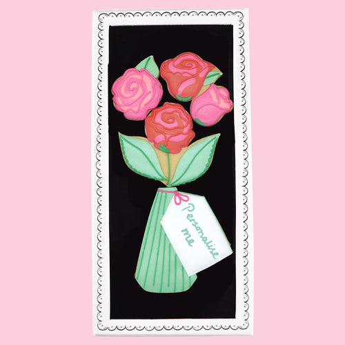 Roses & Cosmo Gift Box - Biscuiteers