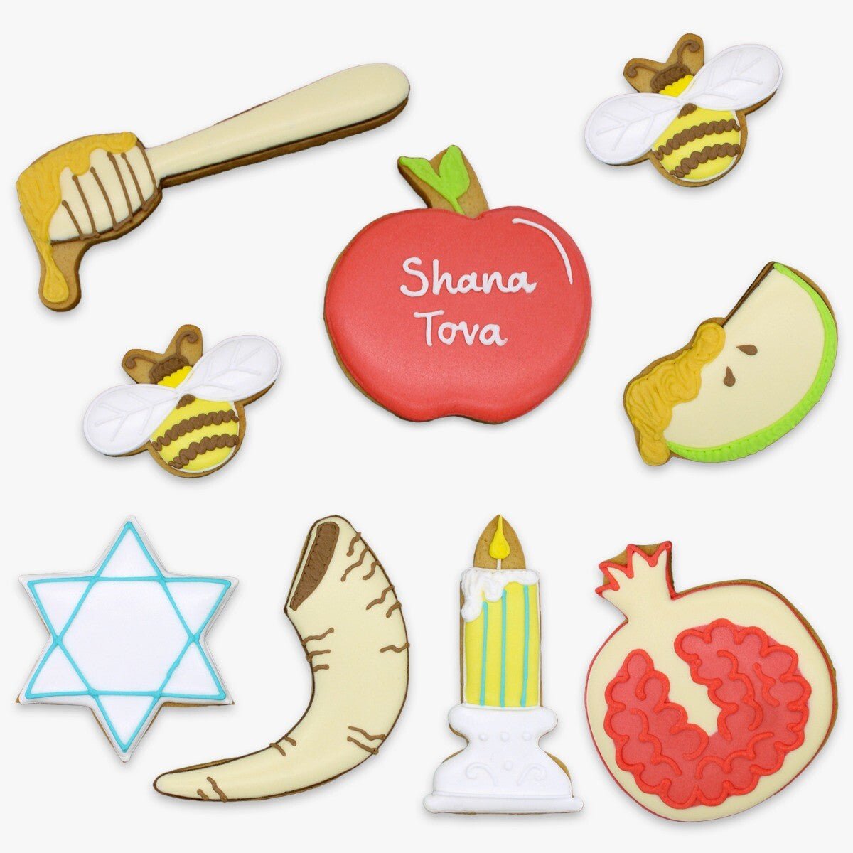 Rosh Hashanah Biscuit Tin - Biscuiteers