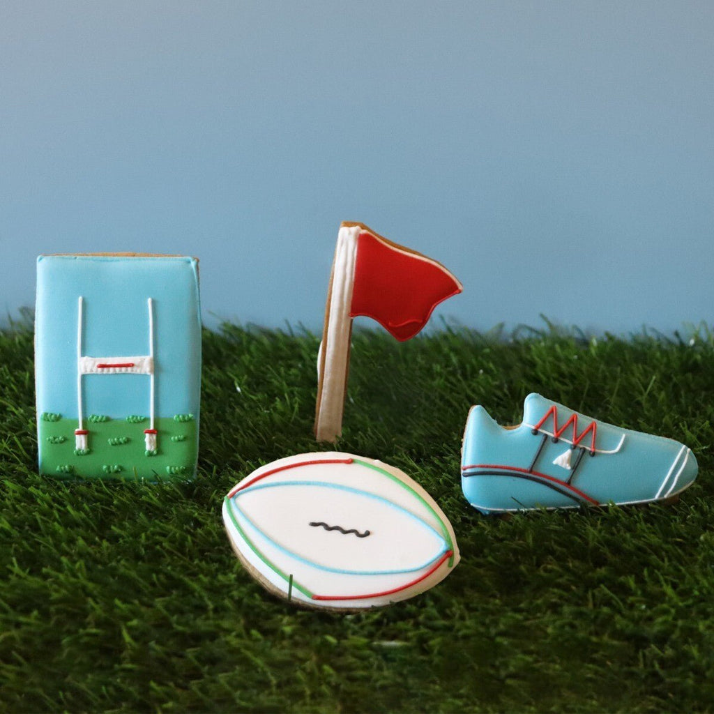 Rugby Letterbox Biscuits - Biscuiteers