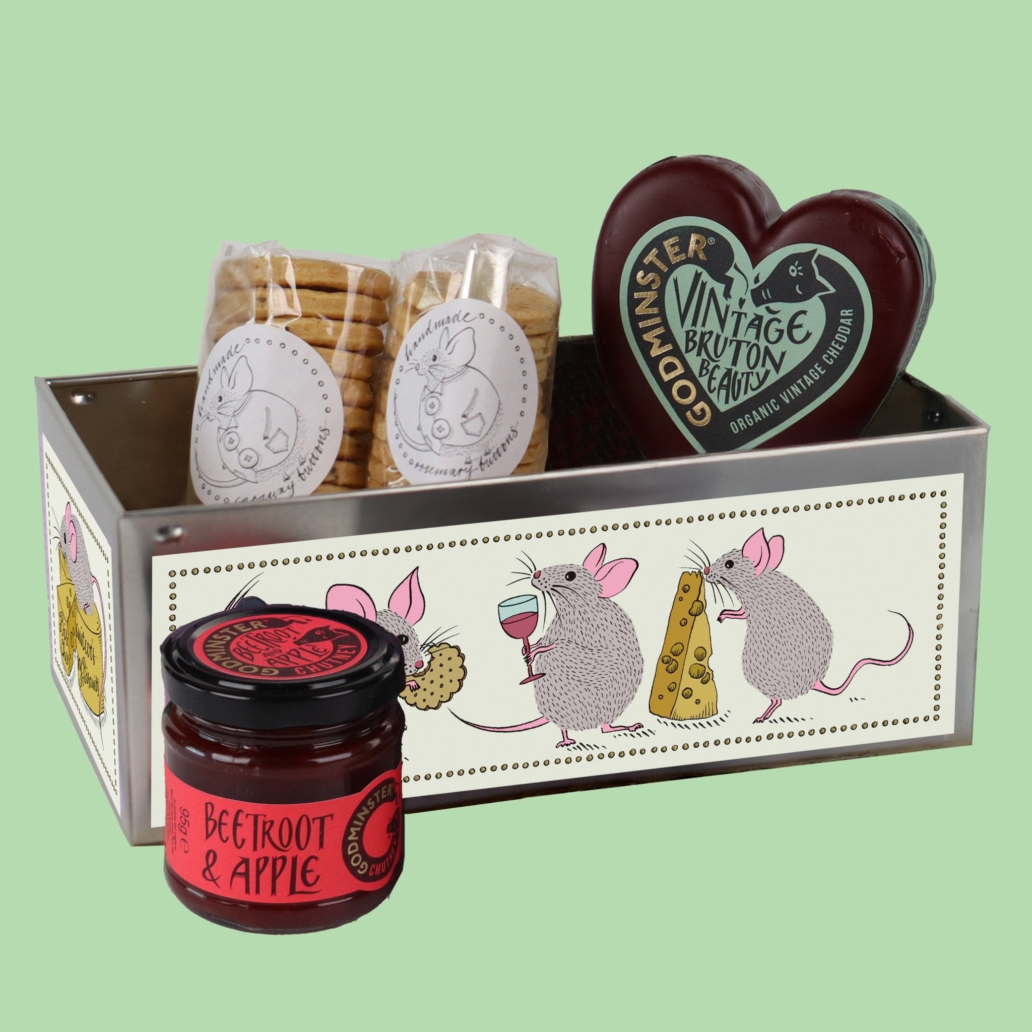 Say Cheese! Biscuit Tin - Biscuiteers