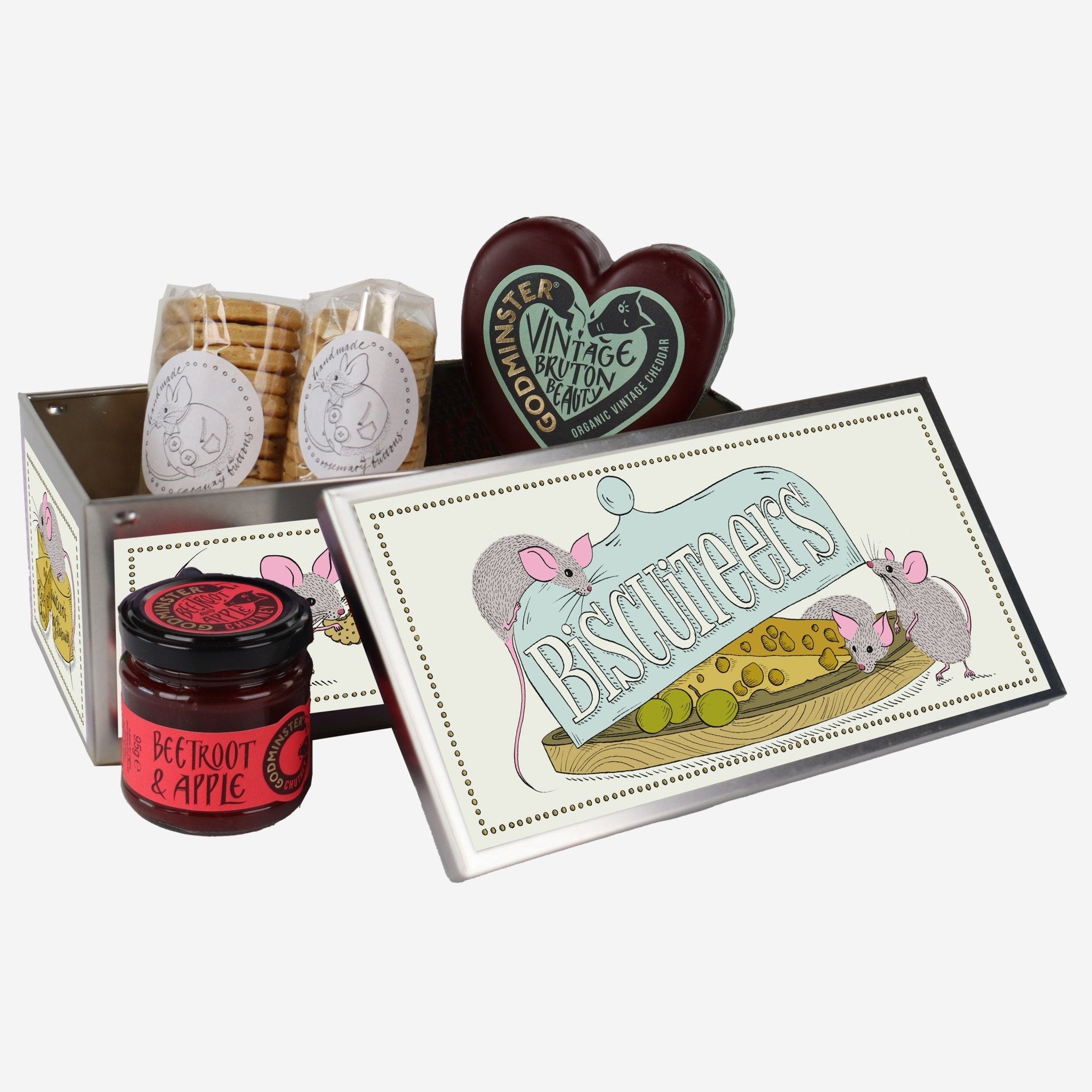 Say Cheese! Christmas Gift Box - Biscuiteers