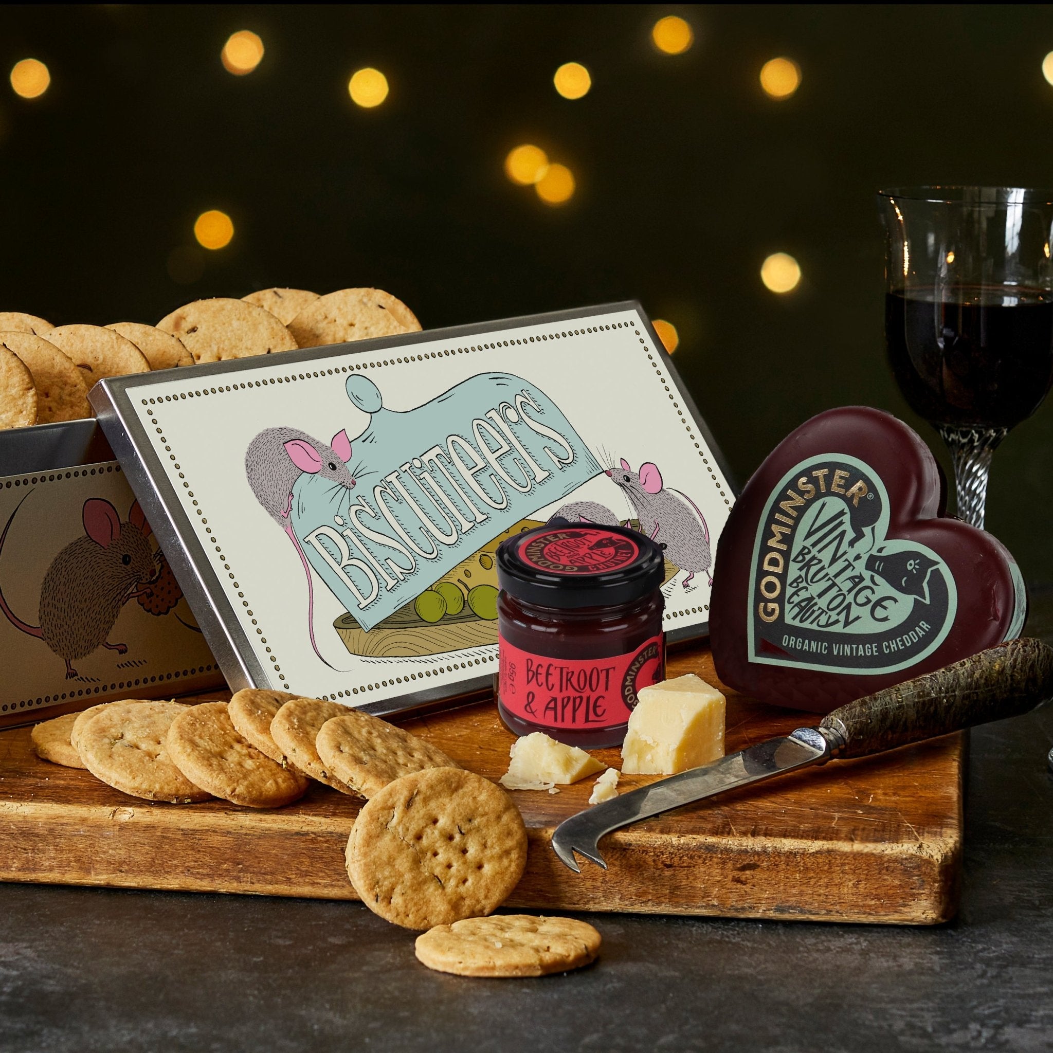 Say Cheese! Christmas Gift Box - Biscuiteers