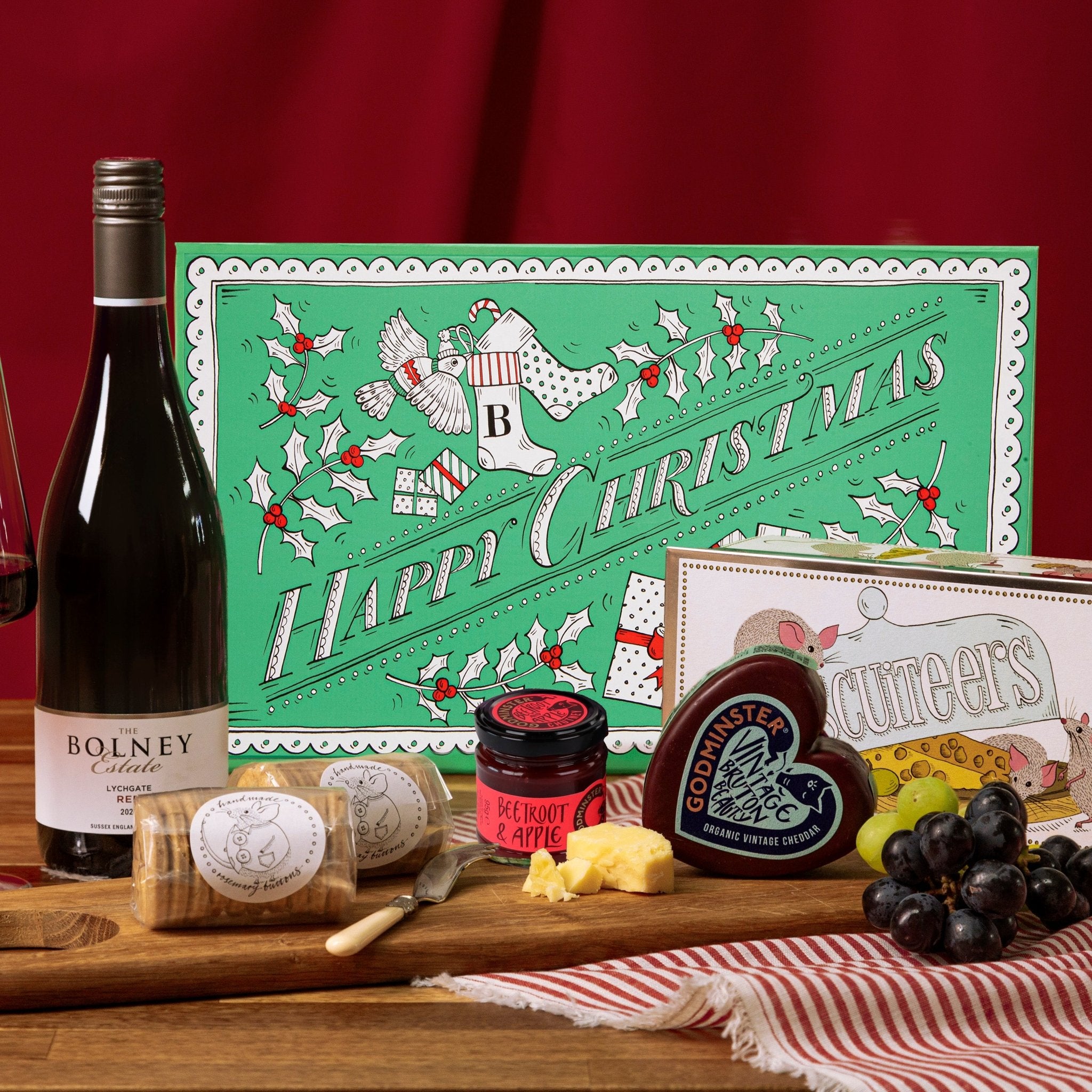 Say Cheese! Christmas Gift Box - Biscuiteers
