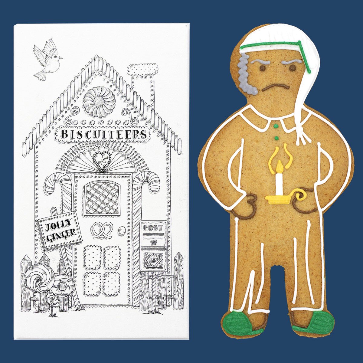 Scrooge Jolly Ginger - Biscuiteers