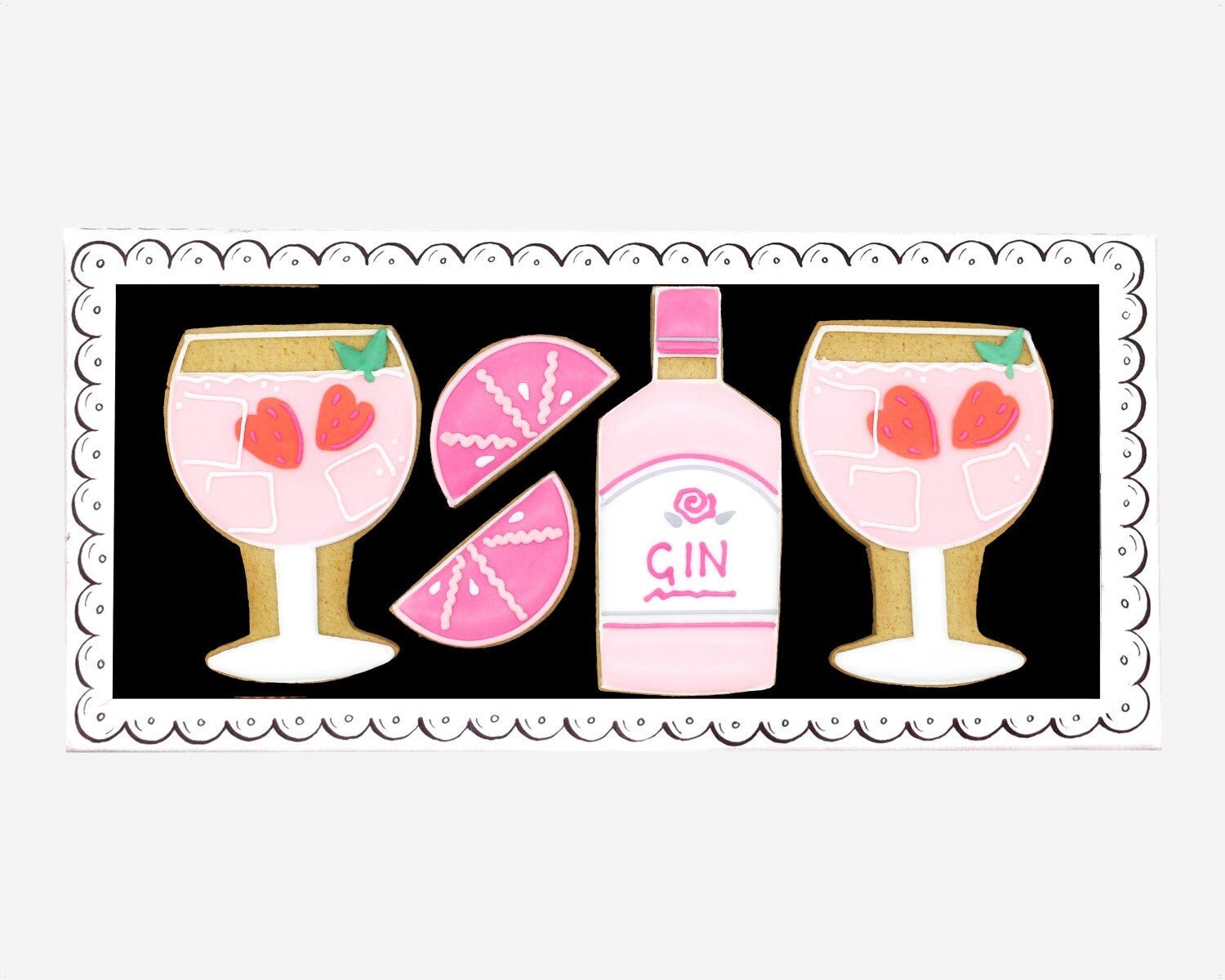 Sip & Soap Gift Box - Biscuiteers