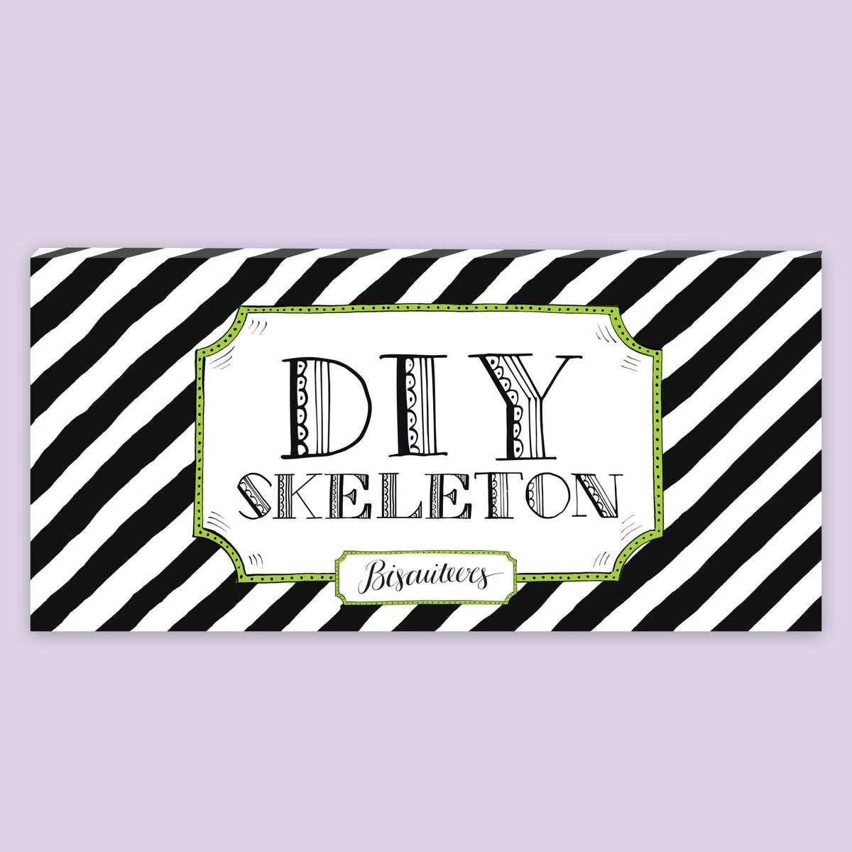Skeleton DIY Letterbox Kit - Biscuiteers