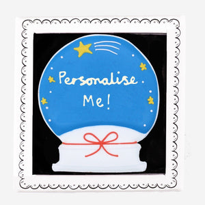 Snow Globe Letterbox Biscuit - Biscuiteers