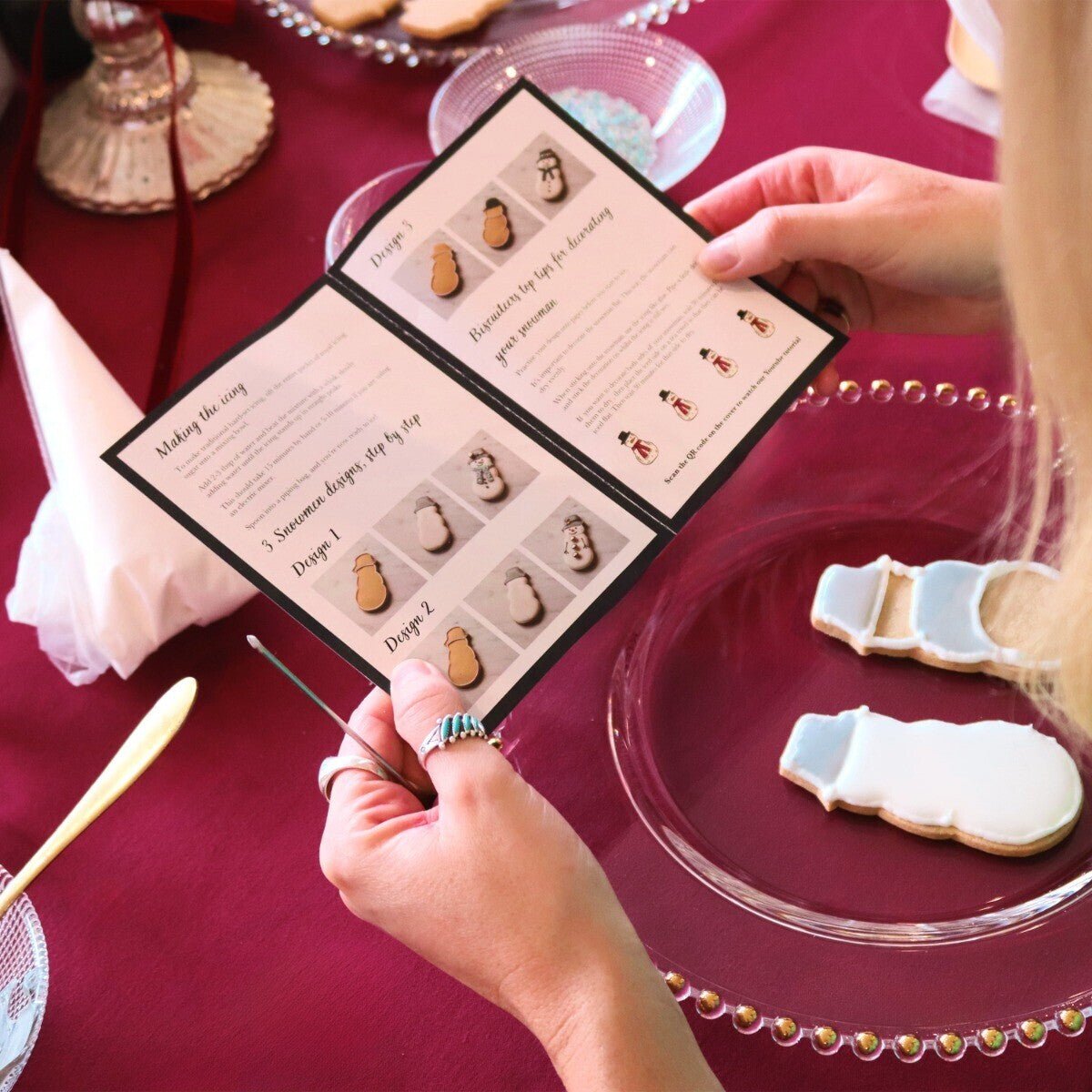 Snowman Diy Kit - Biscuiteers