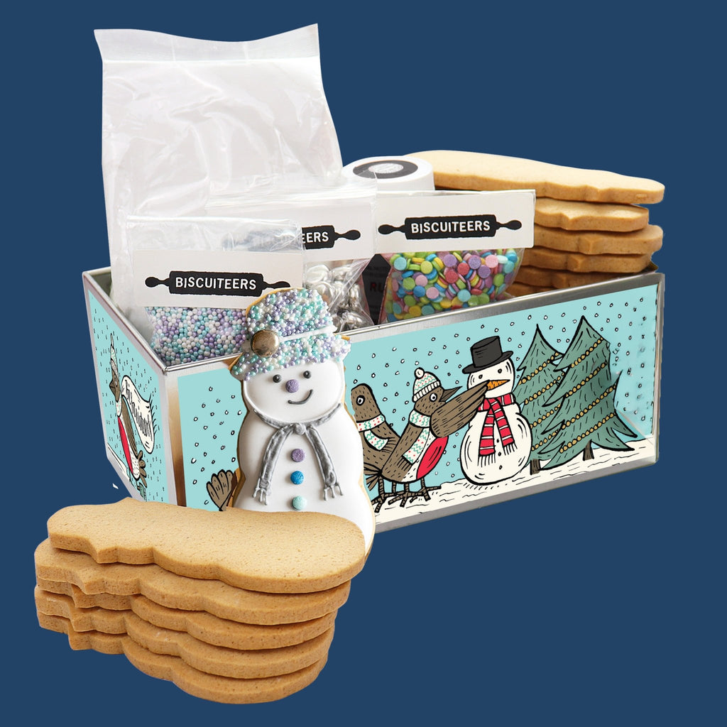 Snowman DIY Kit - Biscuiteers