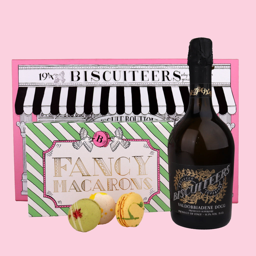 Spring Macarons Gift Box - Biscuiteers