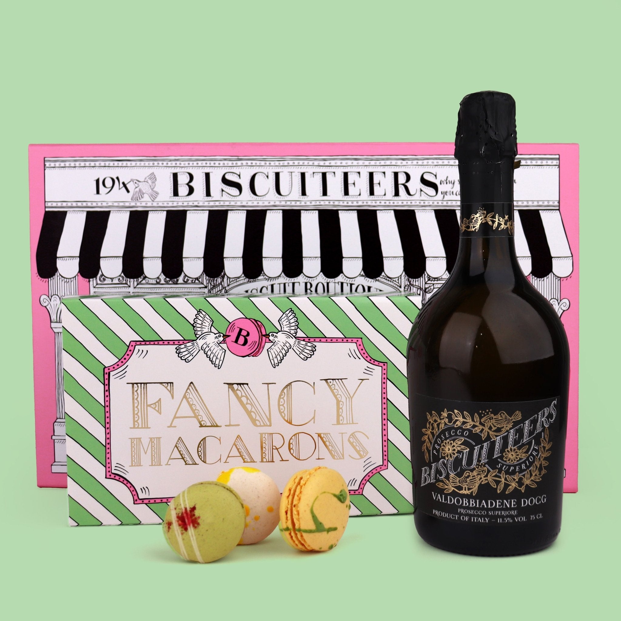 Spring Macarons Gift Box - Biscuiteers