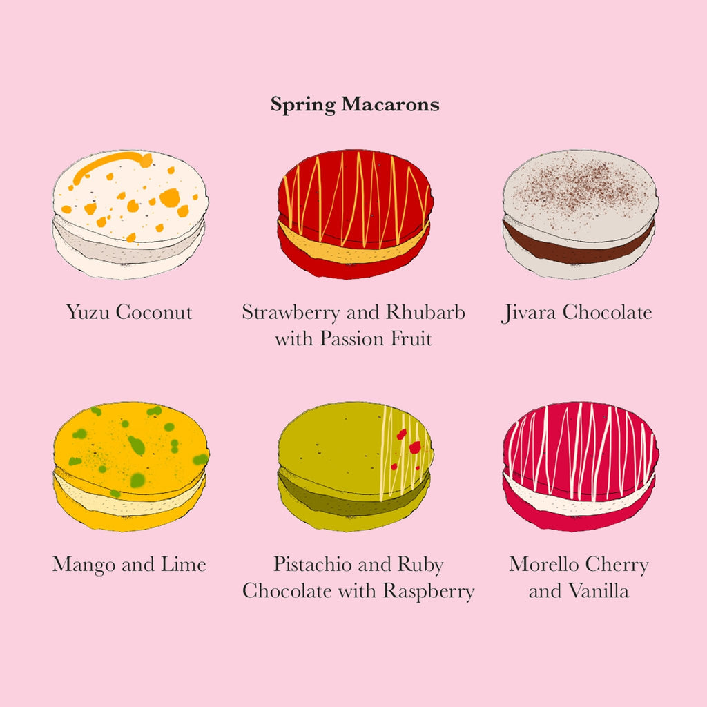 Spring Macarons - Biscuiteers