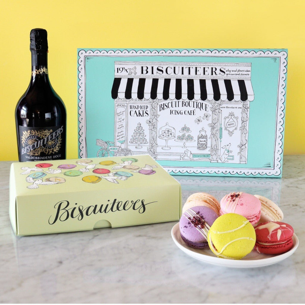 Summer Macarons Gift Box - Biscuiteers