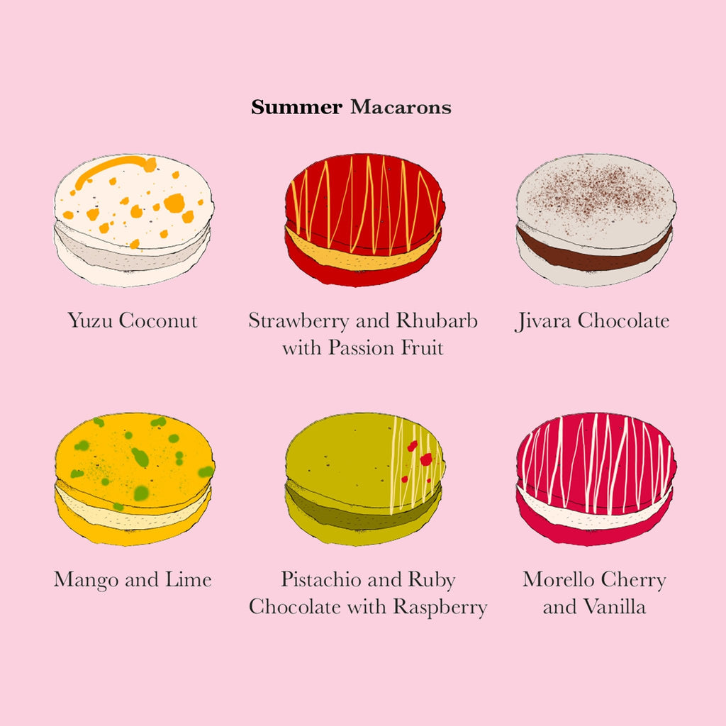 Summer Macarons Gift Box - Biscuiteers