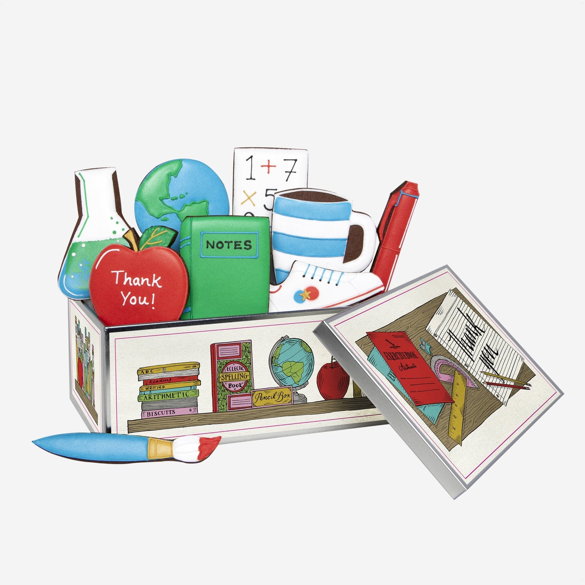 Teacher Biscuit Tin - Biscuiteers