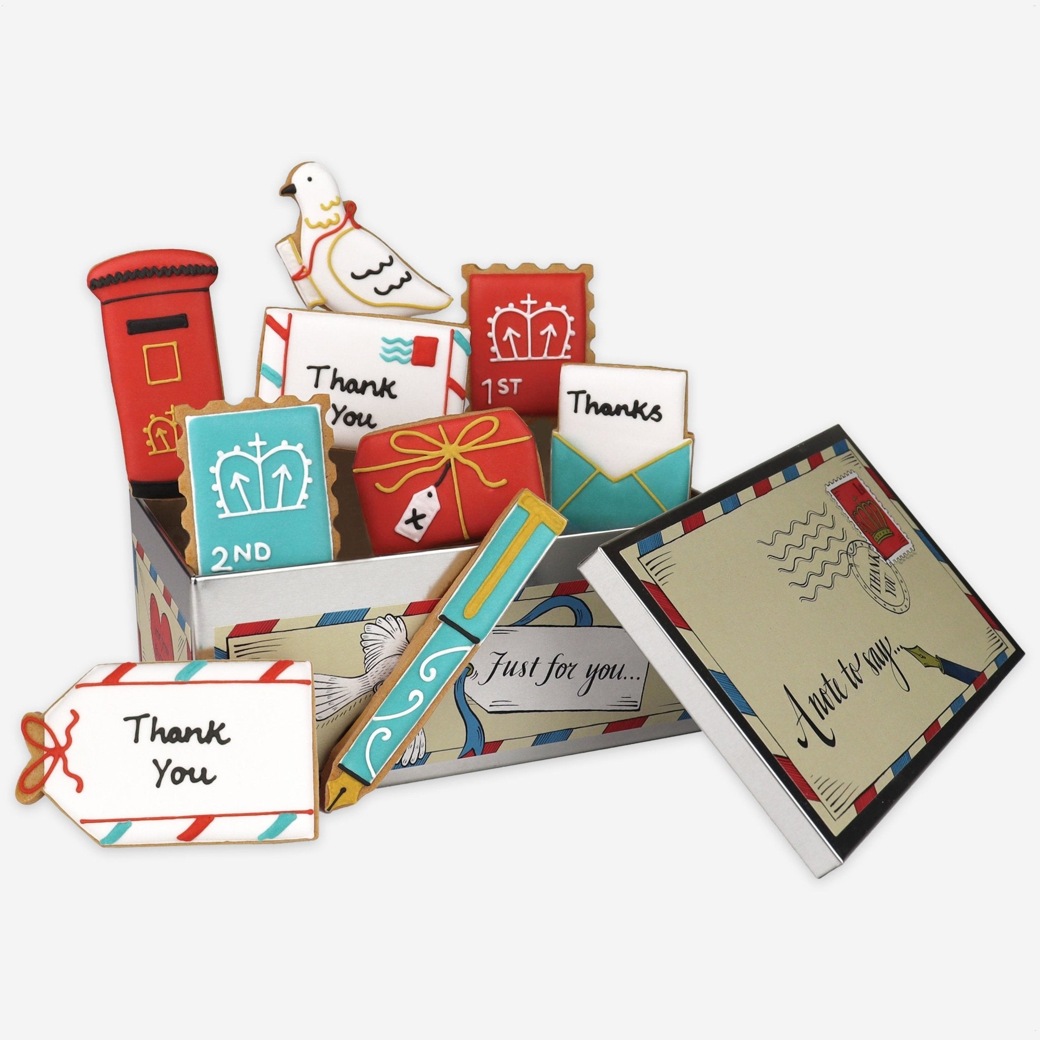 Thank You Biscuit Tin - Biscuiteers