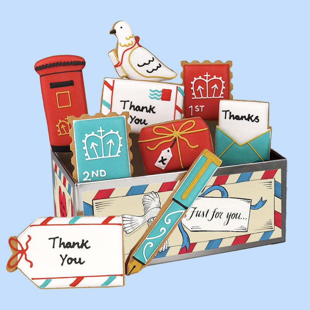 Thank You Biscuit Tin - Biscuiteers