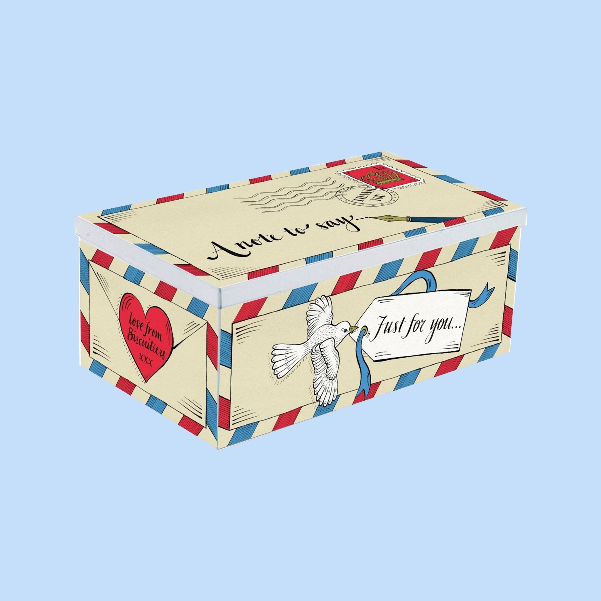 Thank You Biscuit Tin - Biscuiteers