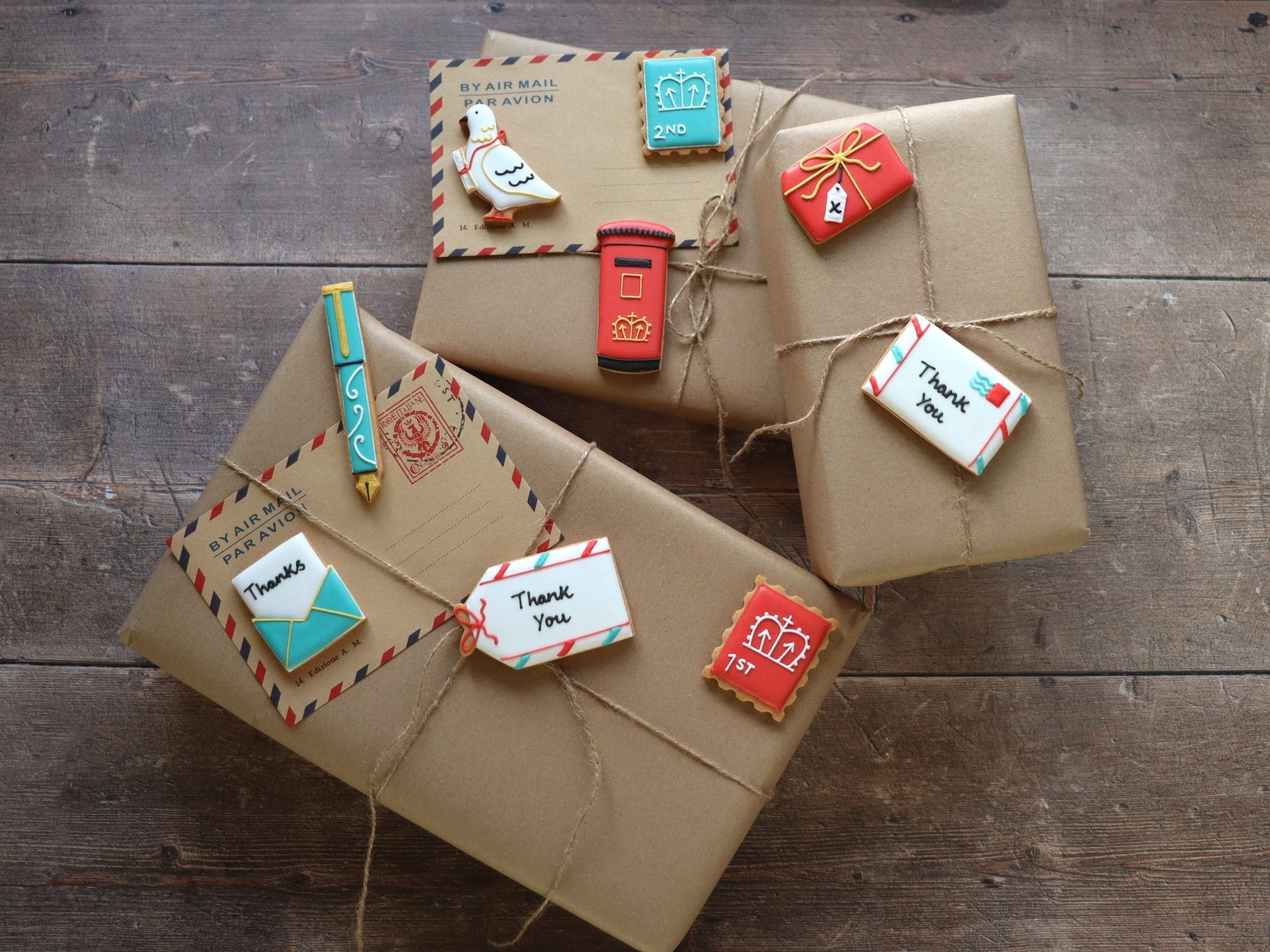 Thank You Letter Gift Box - Biscuiteers