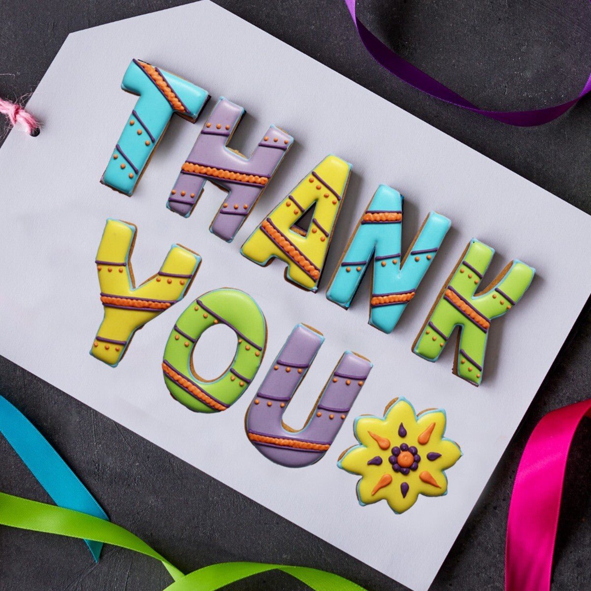 Thank You Luxe Biscuit Tin - Biscuiteers