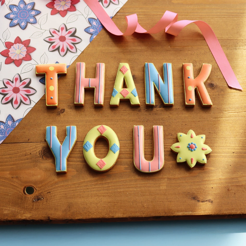 Thank You Luxe Biscuit Tin - Biscuiteers