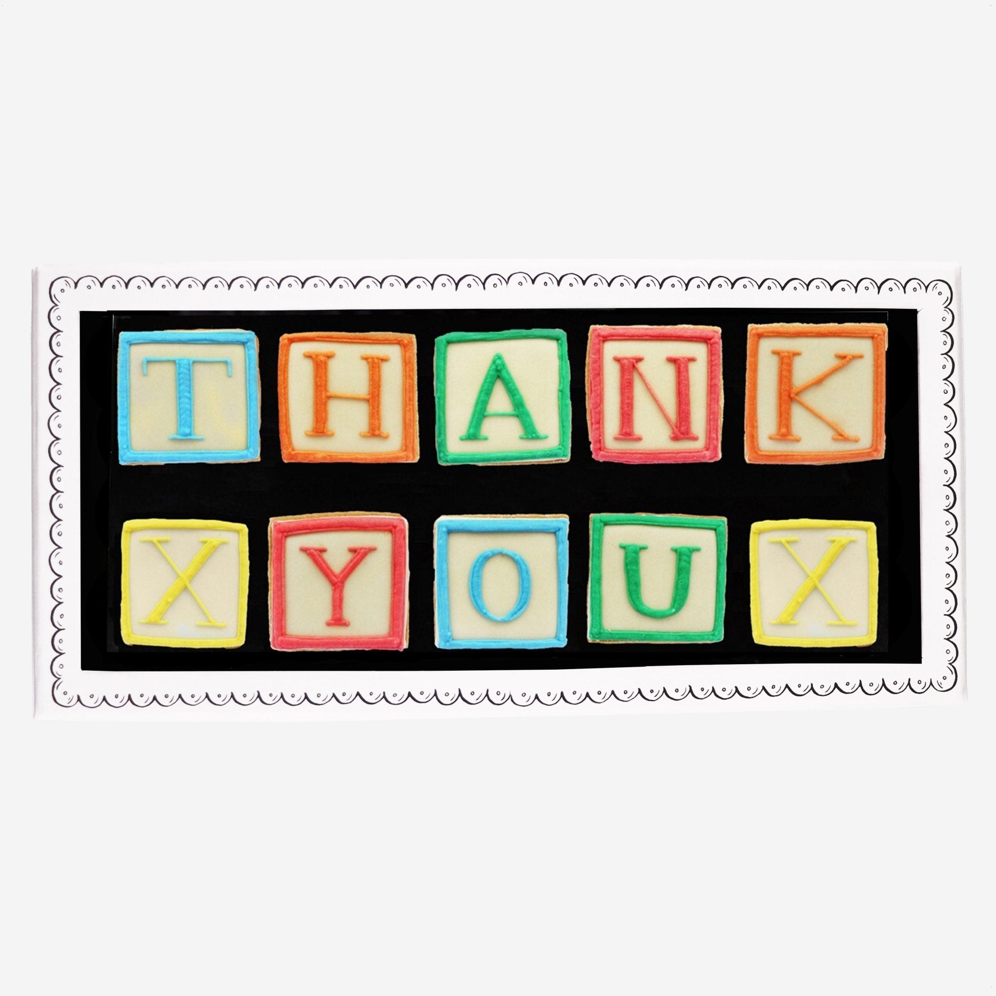 Thank You Mini Gift Box - Biscuiteers
