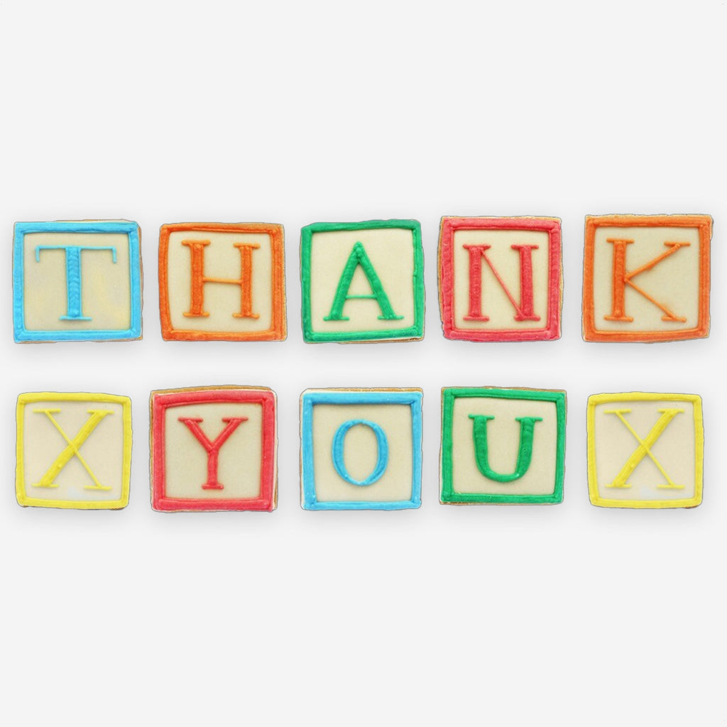 Thank You Mini Gift Box - Biscuiteers