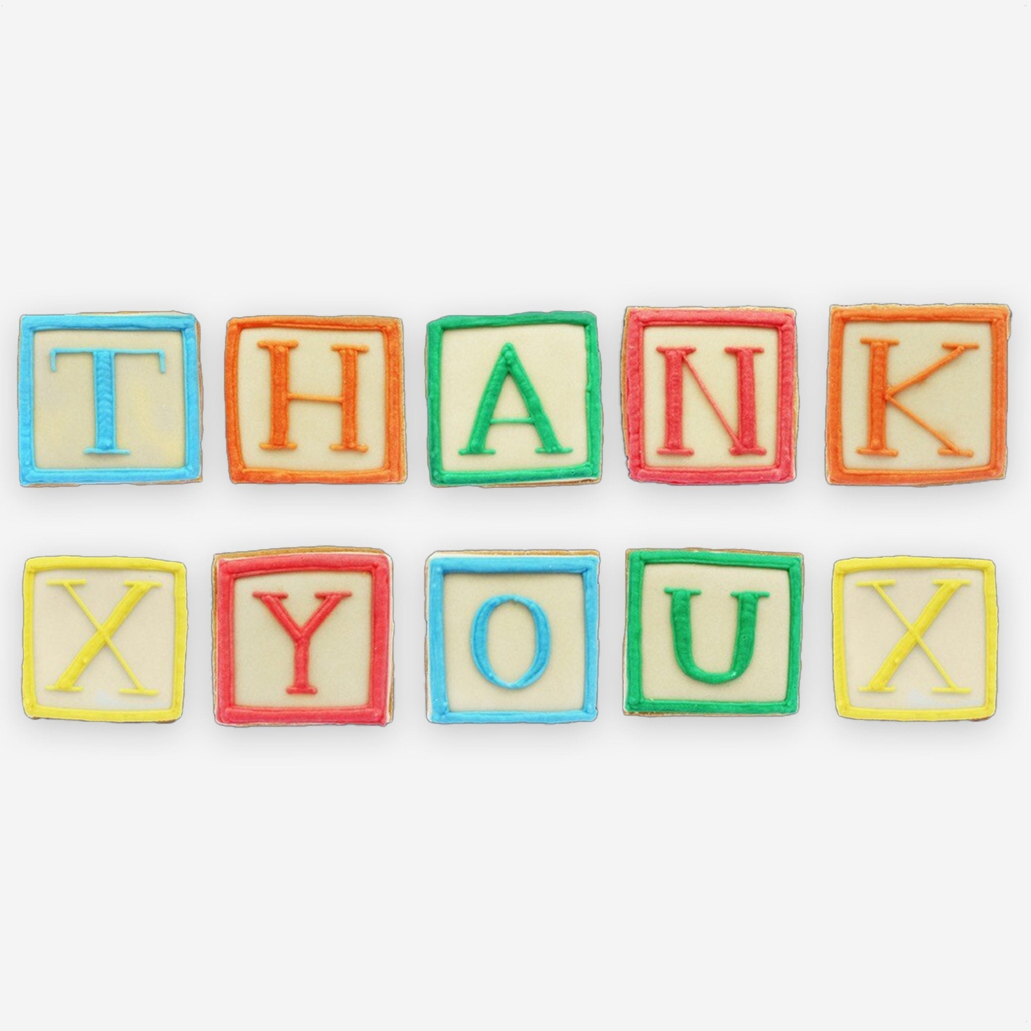 Thank You Mini Gift Box - Biscuiteers