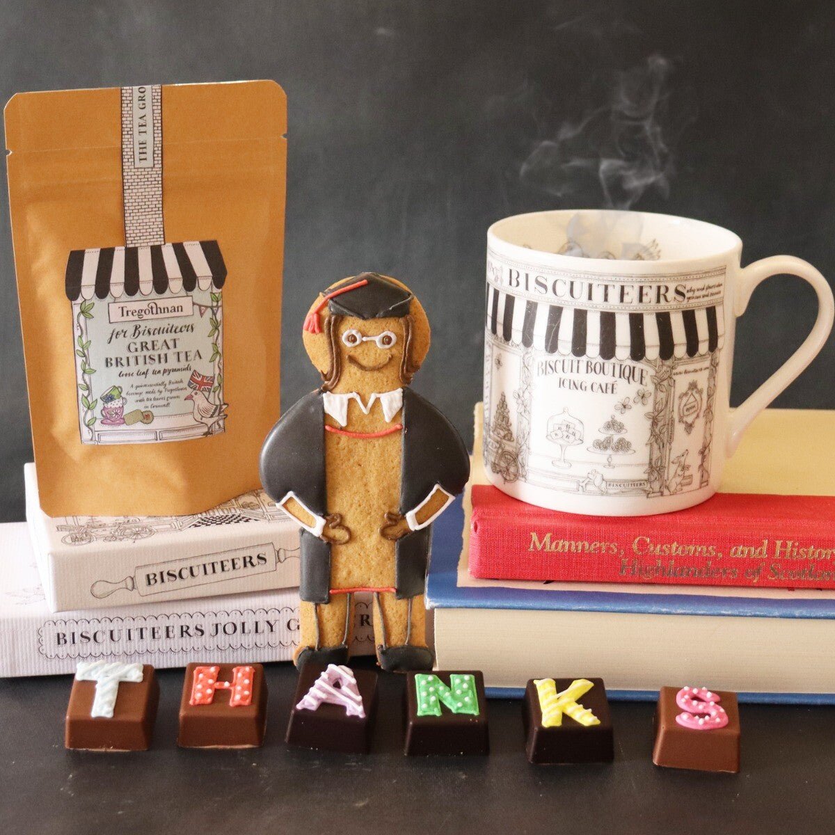 Thanks Miss Biscuit Mini Gift Box - Biscuiteers
