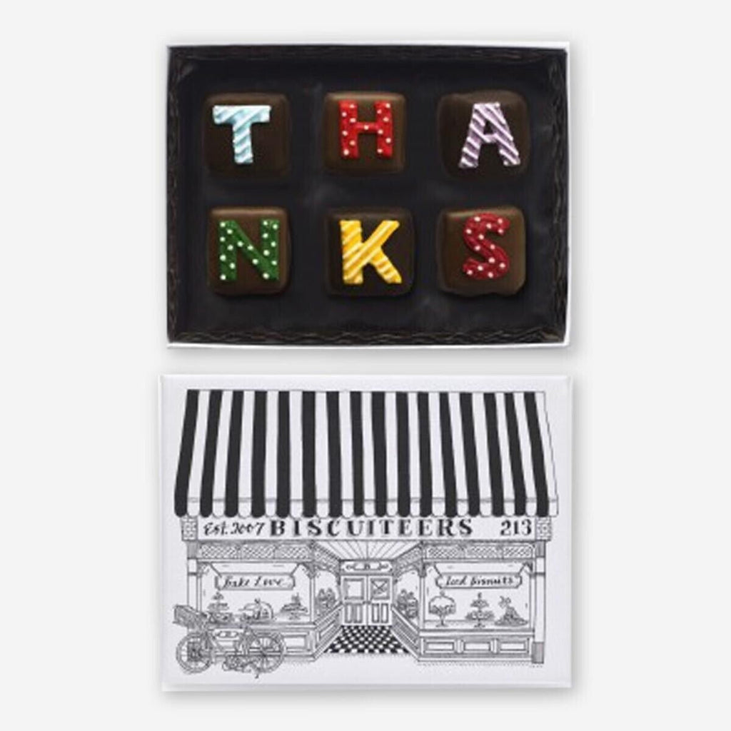 Thanks Sir Biscuit Mini Gift Box - Biscuiteers