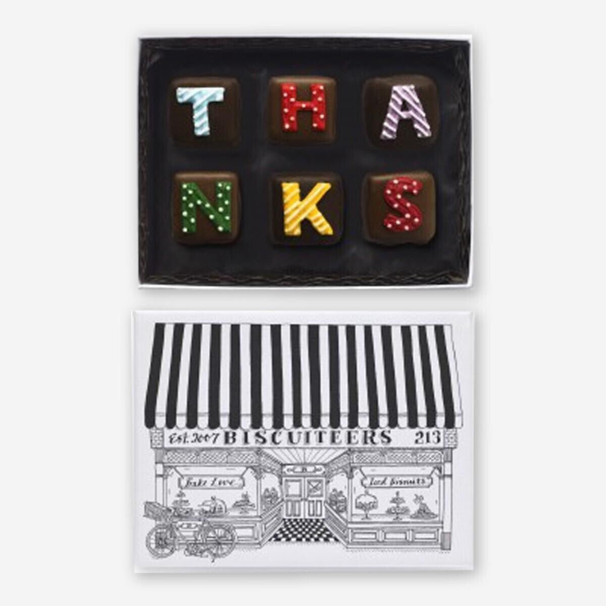 Thanks Sir Biscuit Mini Gift Box - Biscuiteers