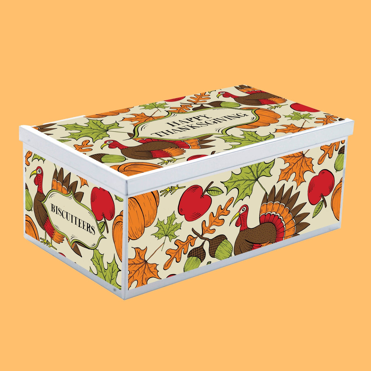 Thanksgiving Biscuit Tin - Biscuiteers