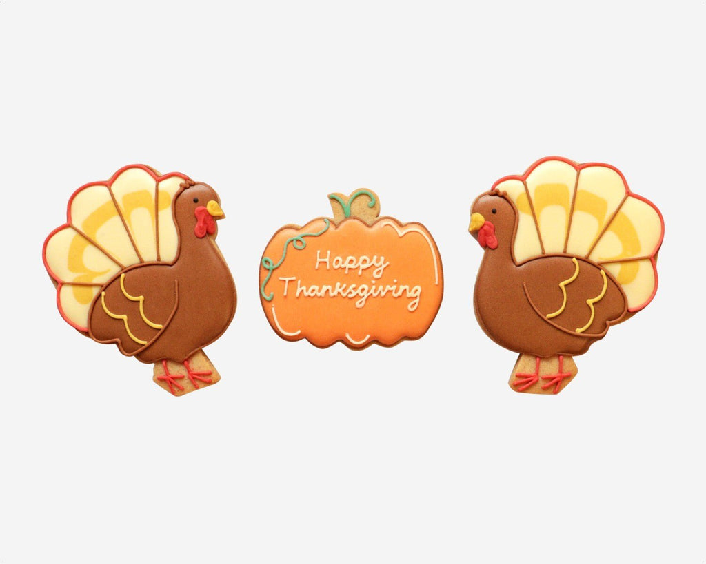 Thanksgiving Letterbox Biscuits - Biscuiteers