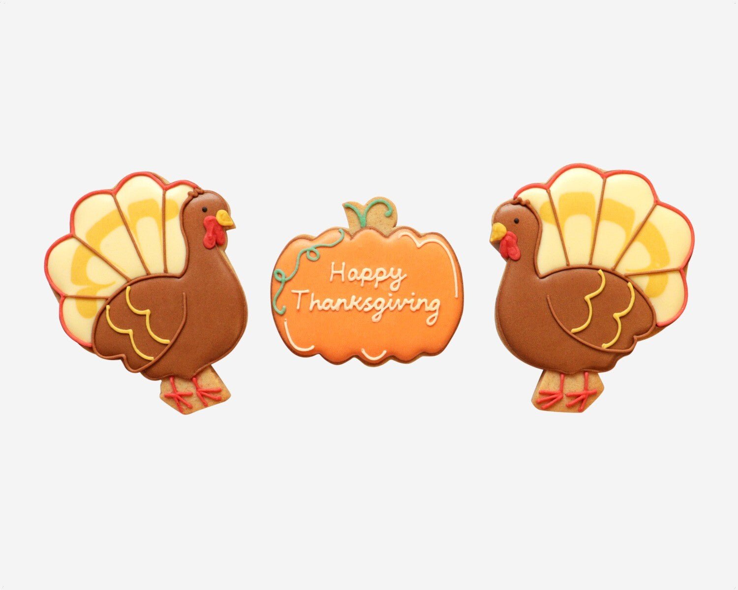 Thanksgiving Letterbox Biscuits - Biscuiteers