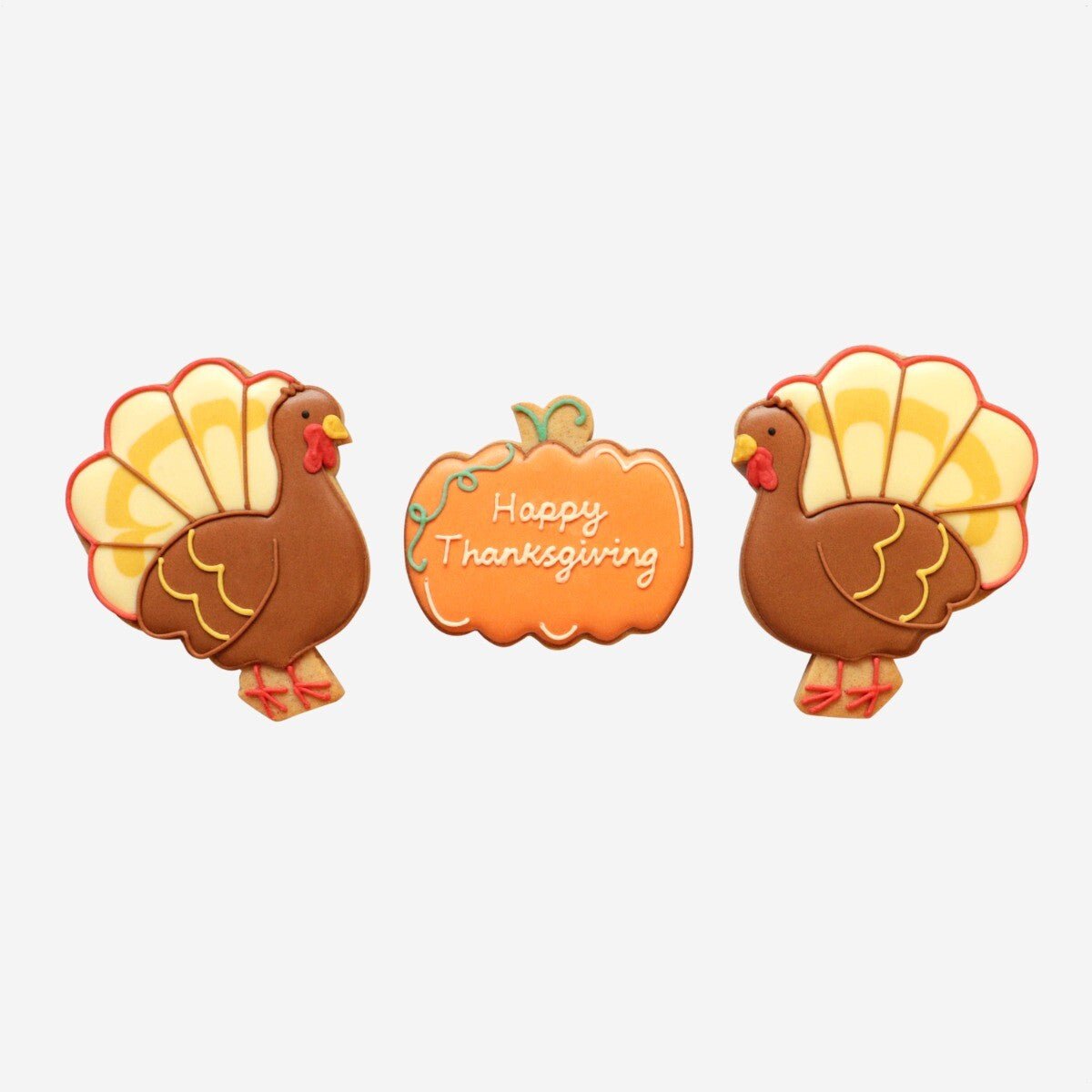Thanksgiving Letterbox Biscuits - Biscuiteers