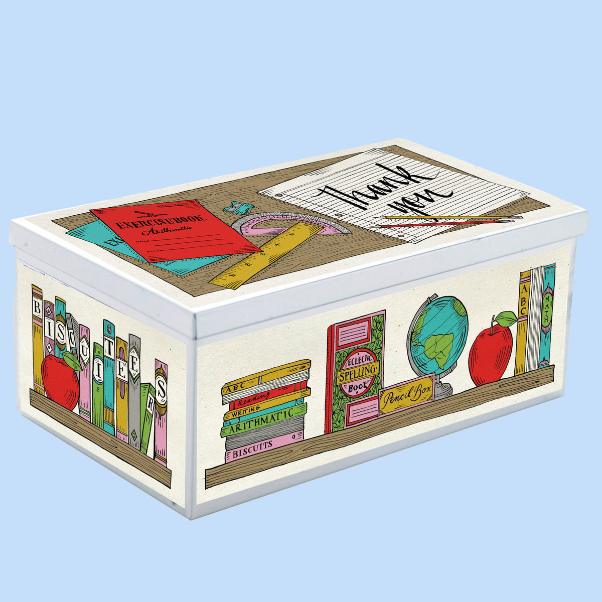 Thank You Teacher Biscuit Tin