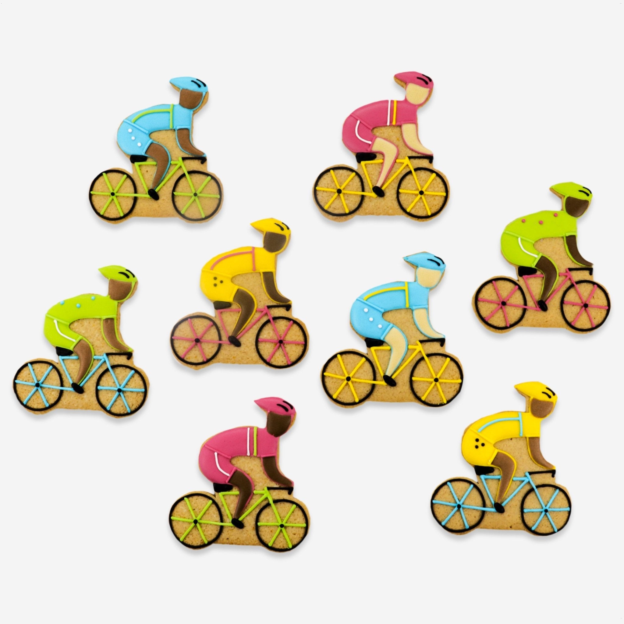 The Bike Race Biscuit Tin - Biscuiteers