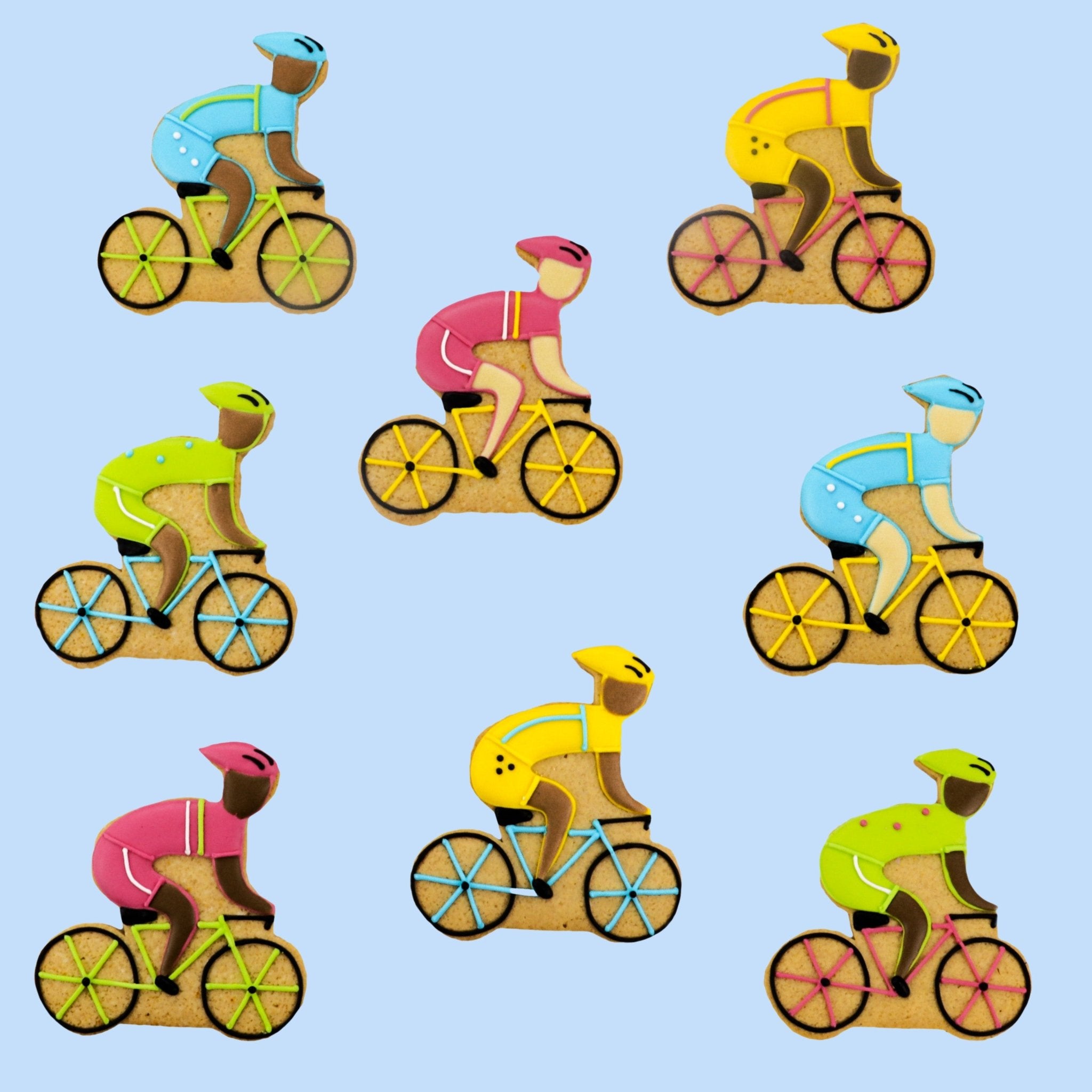 The Bike Race Biscuit Tin - Biscuiteers