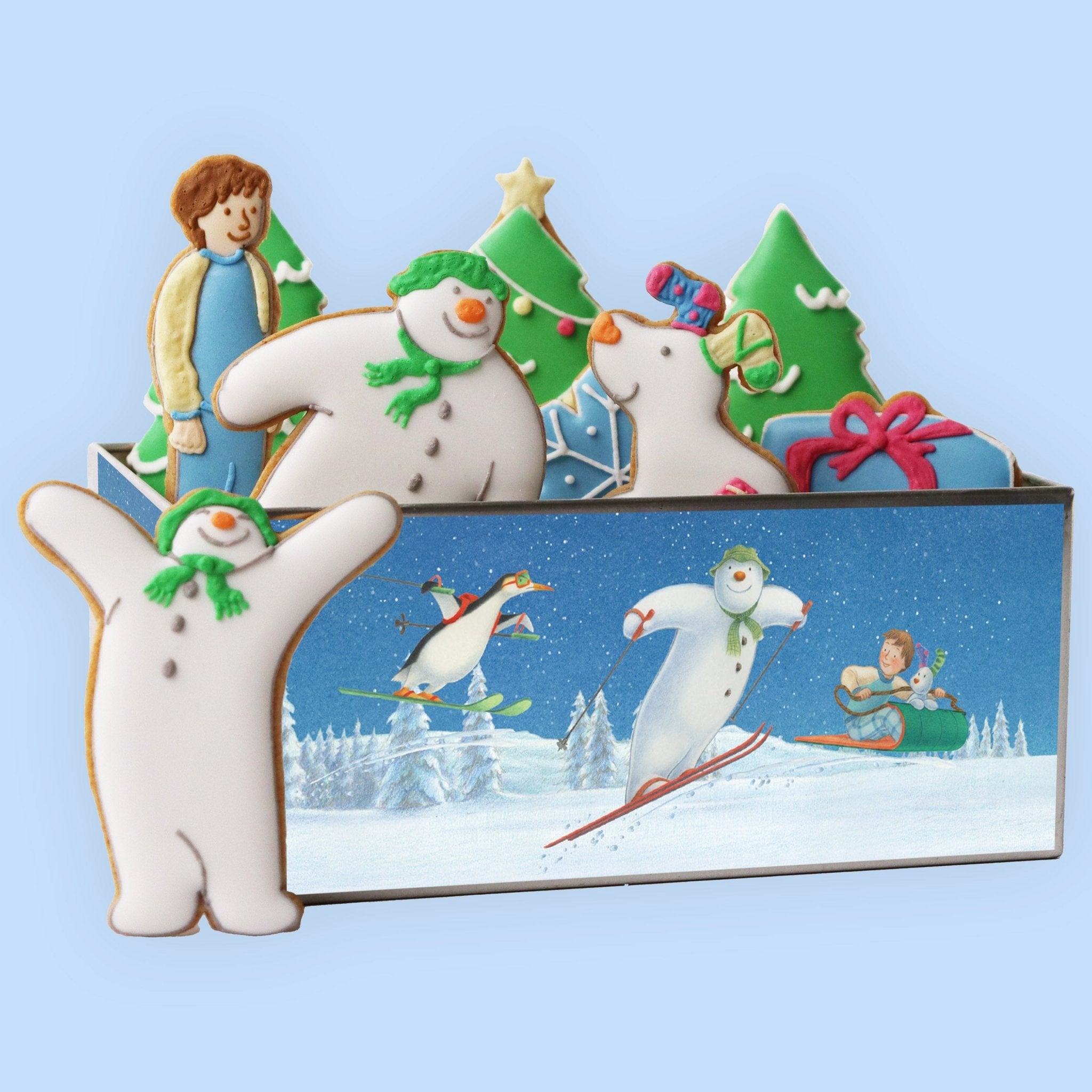 The Snowman™ Biscuit Tin - Biscuiteers