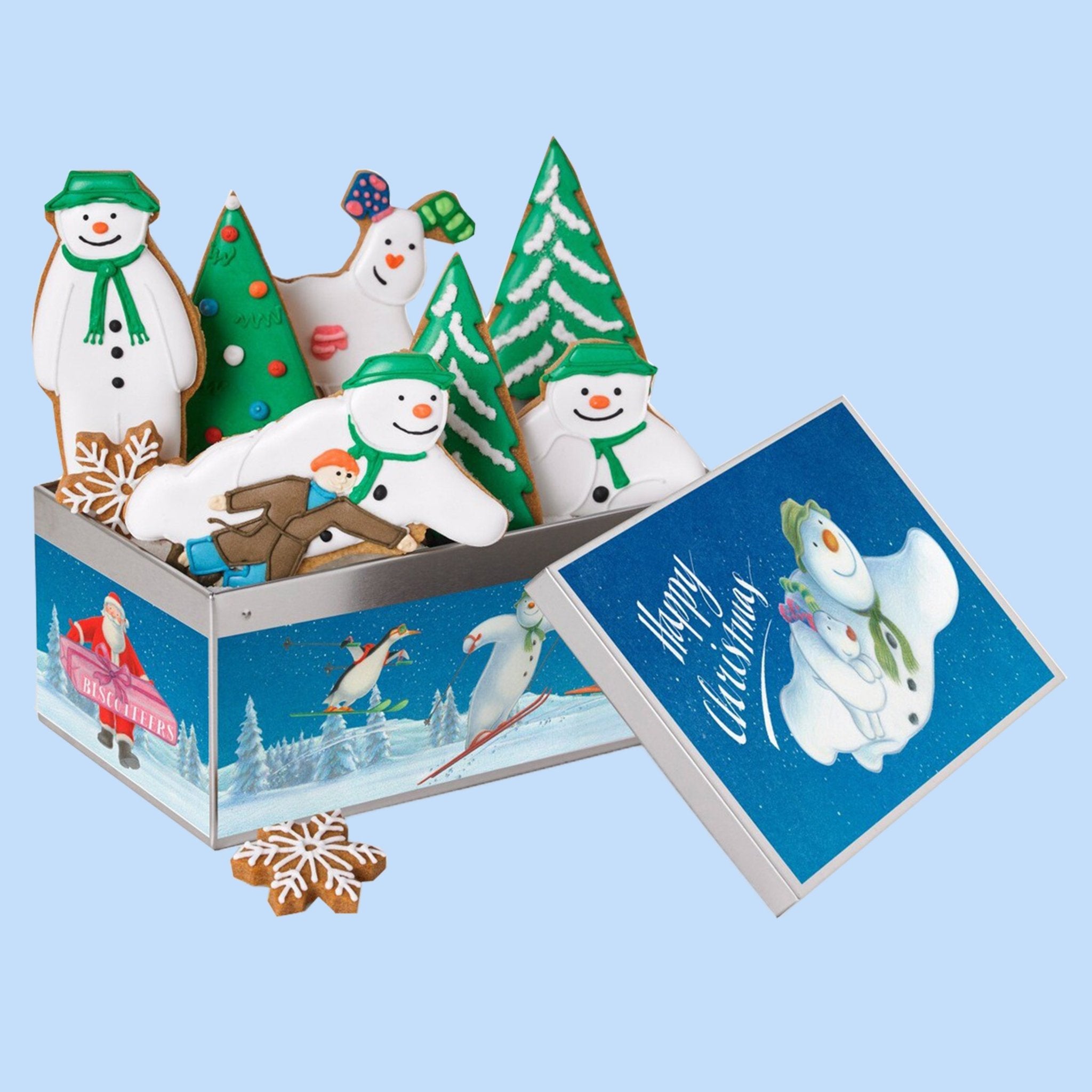 The Snowman™ Biscuit Tin - Biscuiteers