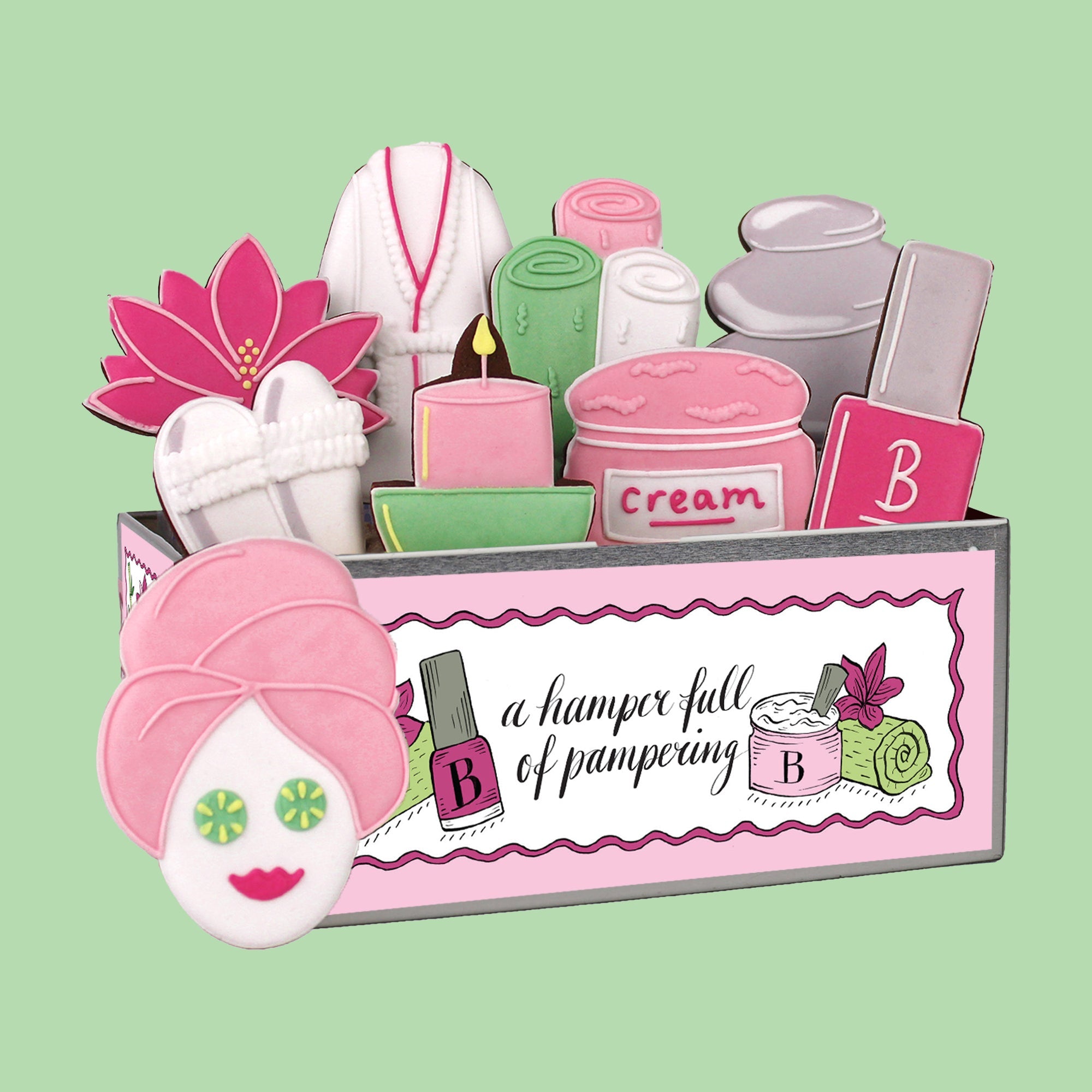 Pamper Hamper Biscuit Tin